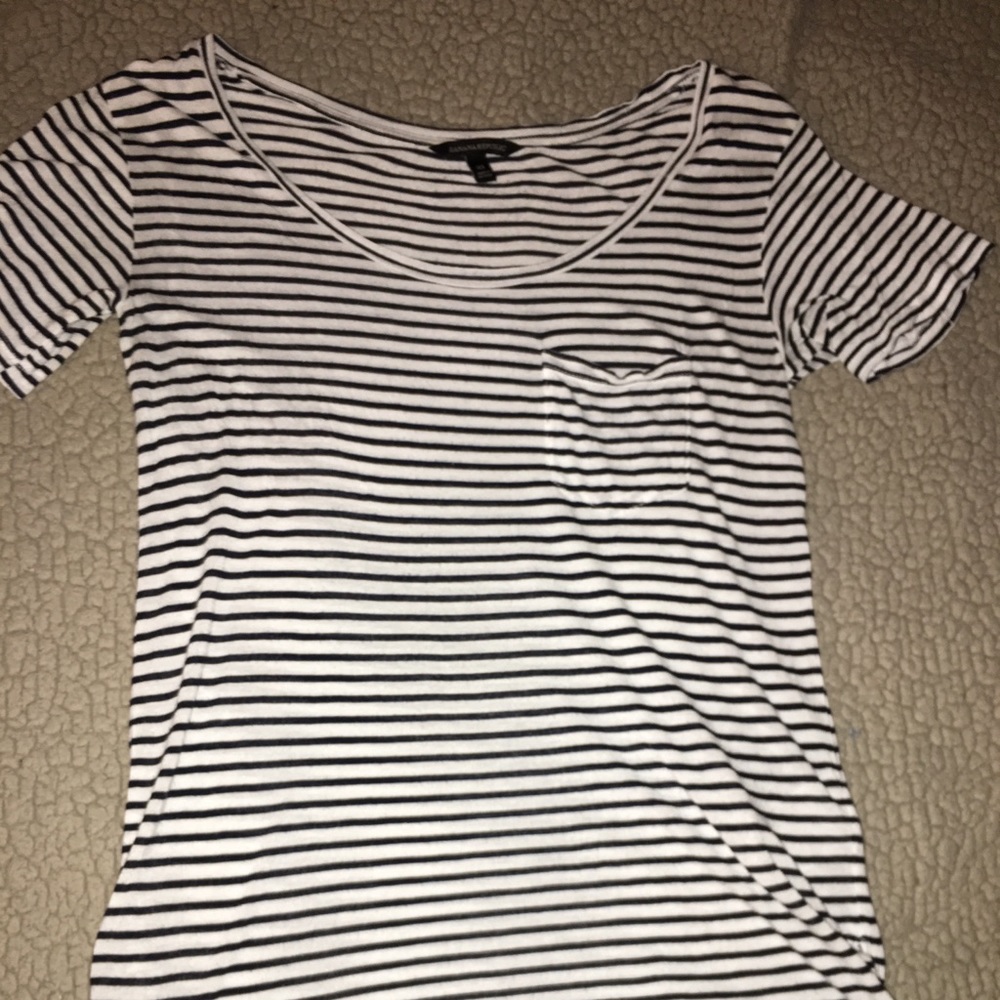 Banana republic striped top
